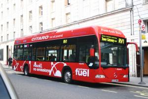 First London Mercedes-Benz Citaro fuel cell bus ESQ 64992 (LK53 MBU) at Aldwych, 14/11/05